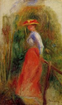 Pierre Auguste Renoir : Woman in a Landscape II